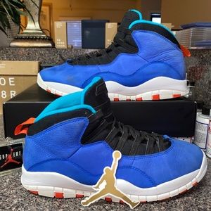 Nike Air Jordan X 10 Tinker Racer Blue Orange